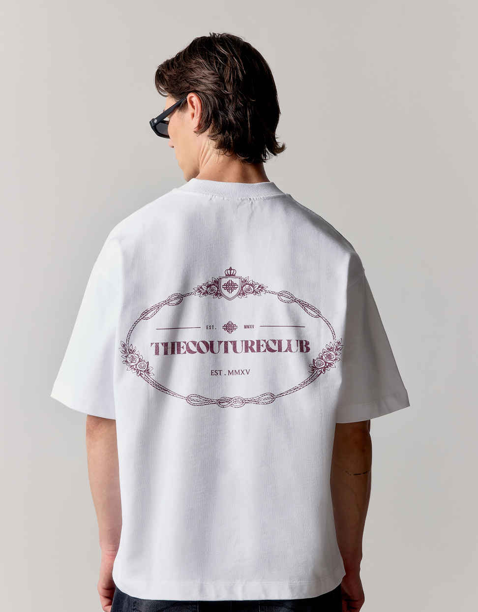 COPYRIGHT CREST GRAPHIC T-SHIRT