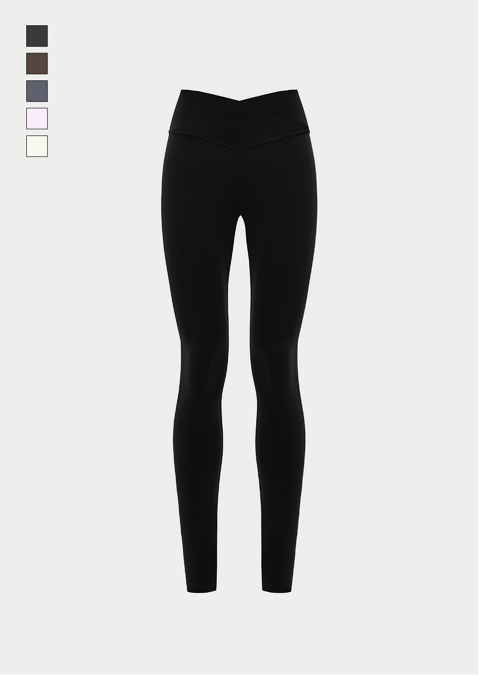 SCULPTING STRETCH CROSSOVER WAISTBAND LEGGINGS