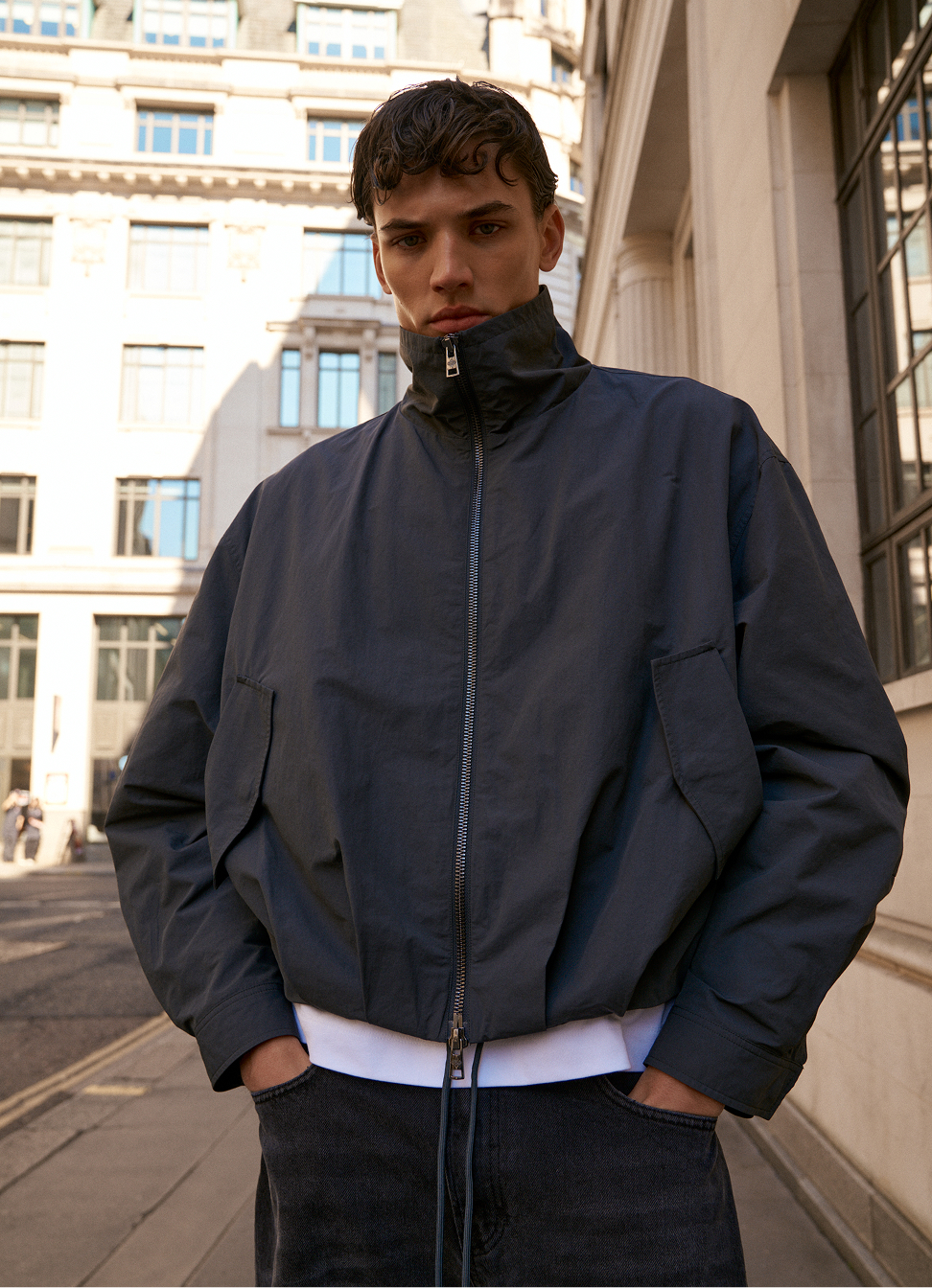 TECHNICAL FUNNEL NECK JACKET