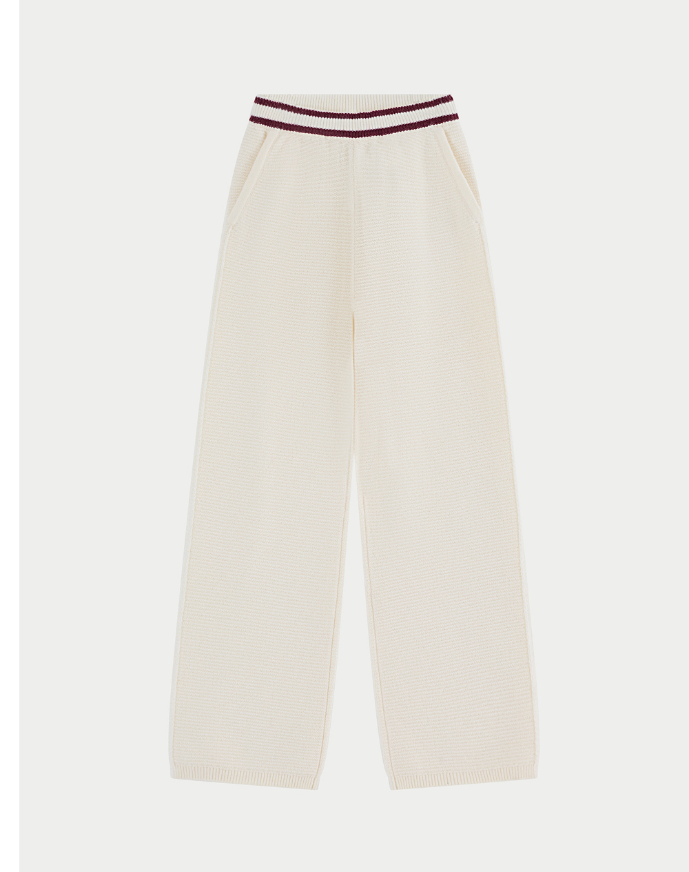 CONTRAST STRIPE KNITTED JOGGERS