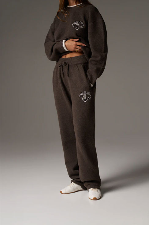 MONOGRAM KNITTED JOGGERS