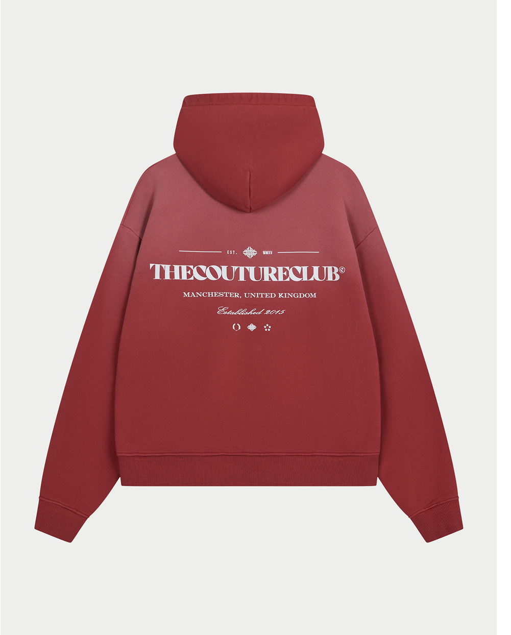 SPRAY WASH COPYRIGHT MULTI GRAPHIC HOODIE