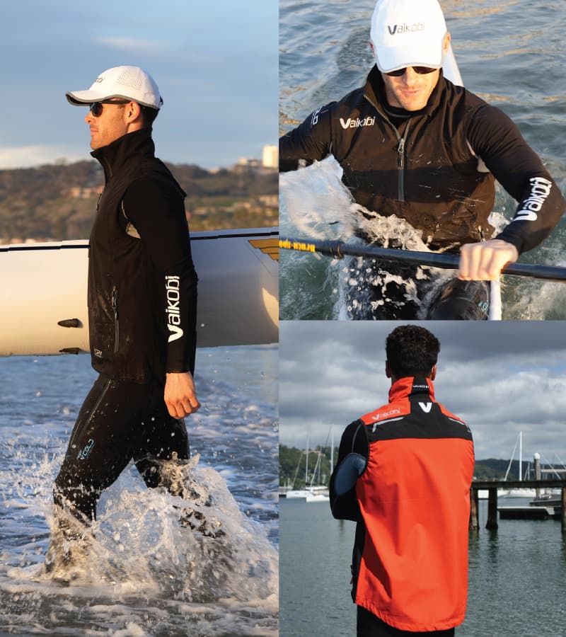 VDRY vests and jackets