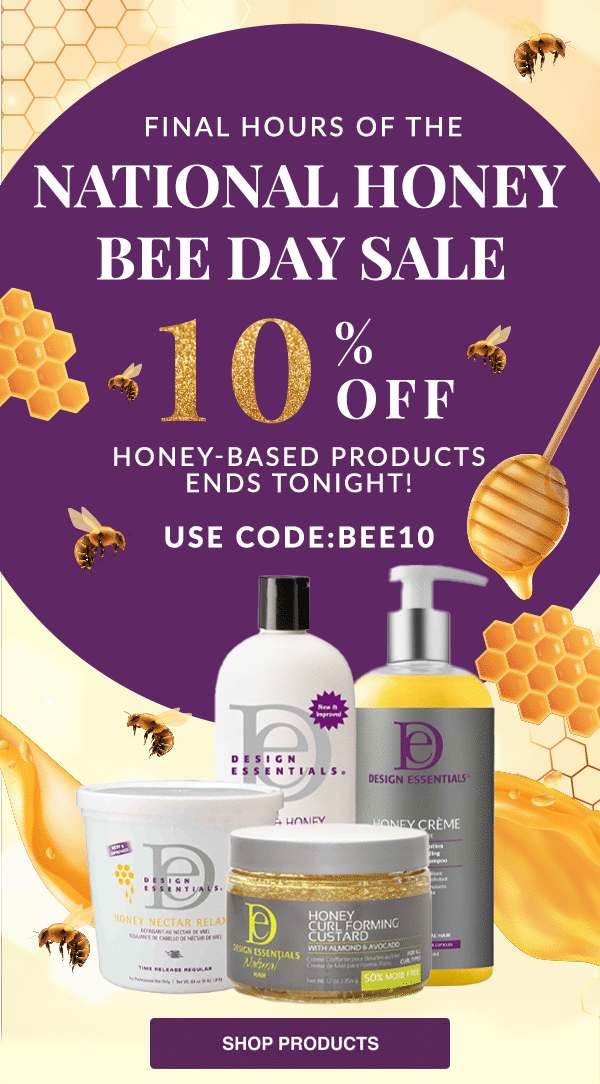 Final Hours for 10 OFF HoneyBased Products Design Essentials Natural