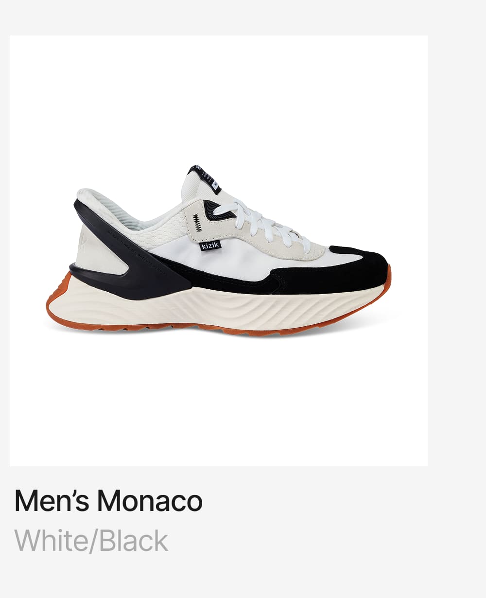 Monaco / White Black