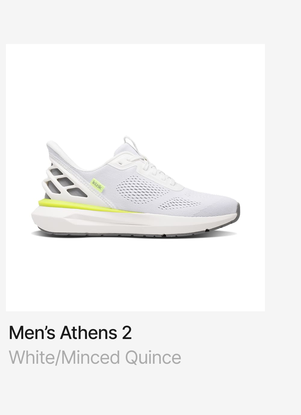 Men's Athens 2 / White minced quince