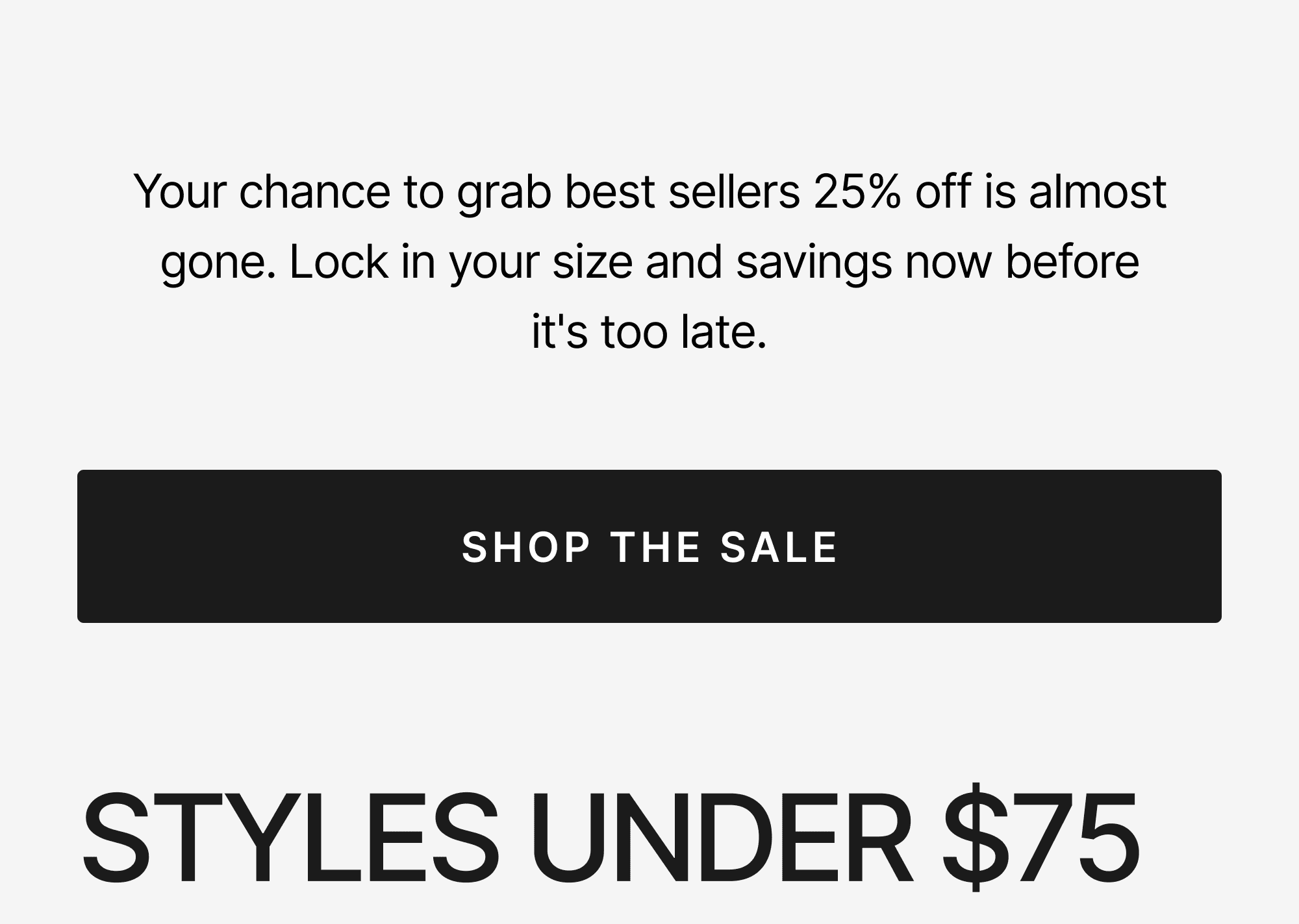 IF YOU'VE BEEN WAITING FOR A SIGN TO RESTOCK YOUR SUMMER WARDROBE, THIS IS IT!