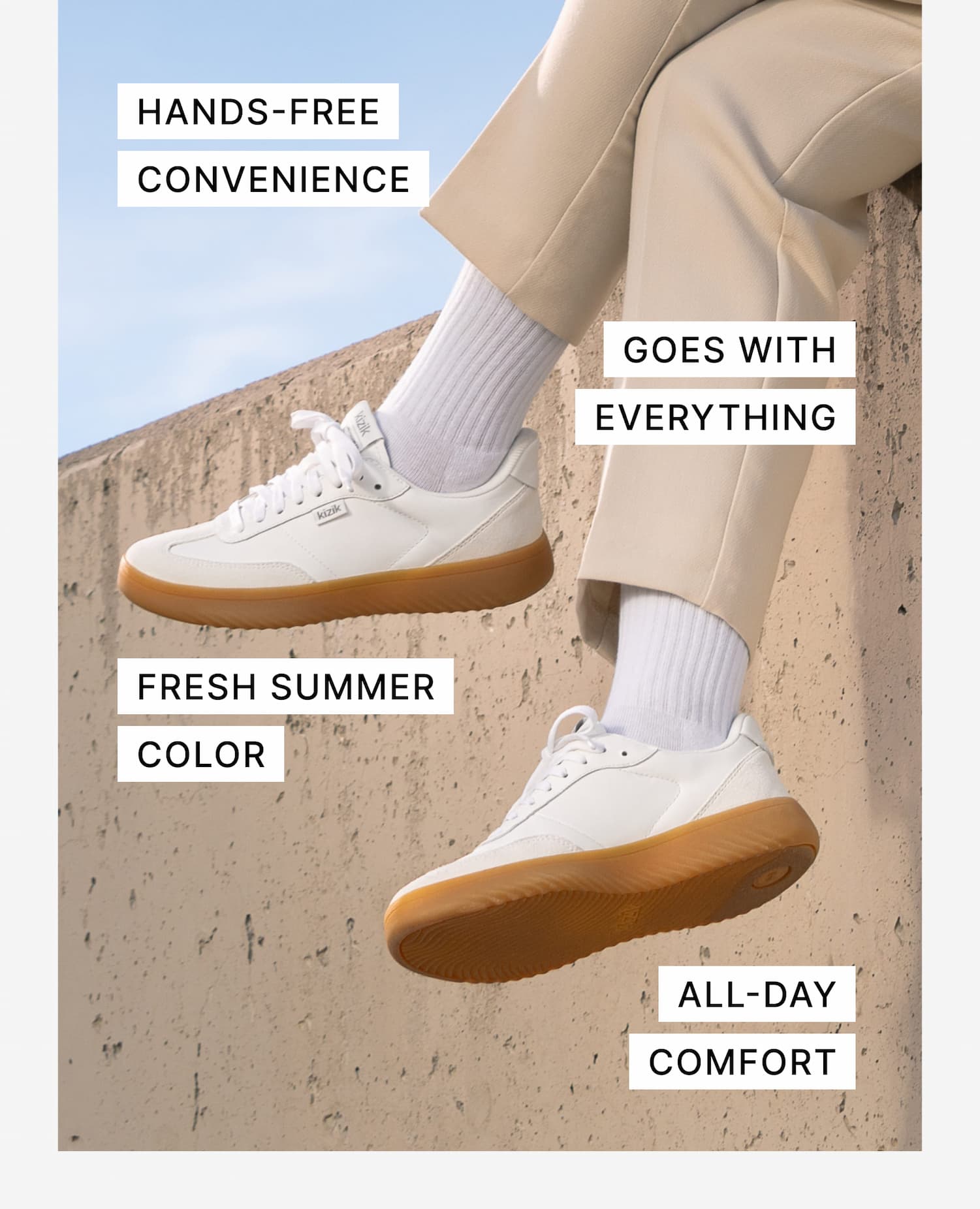 Fresh summer color / all day comfort