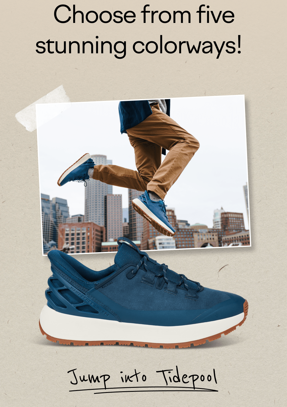 Choose from 5 stunning colorways! Jump into Tidepool