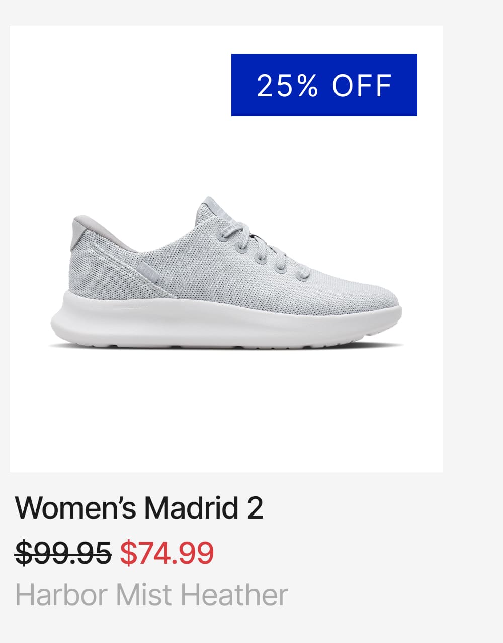 WOMEN'S MADRID 2 - HARBOR MIST HEATHER