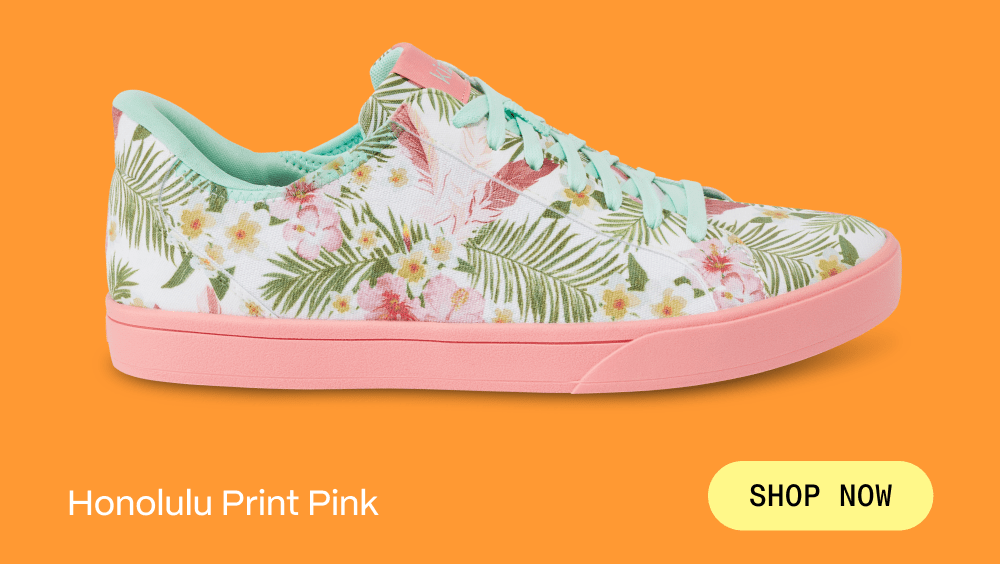 Honolulu Print Pink. Shop now.