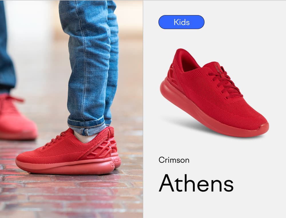 Kids Athens Crimson