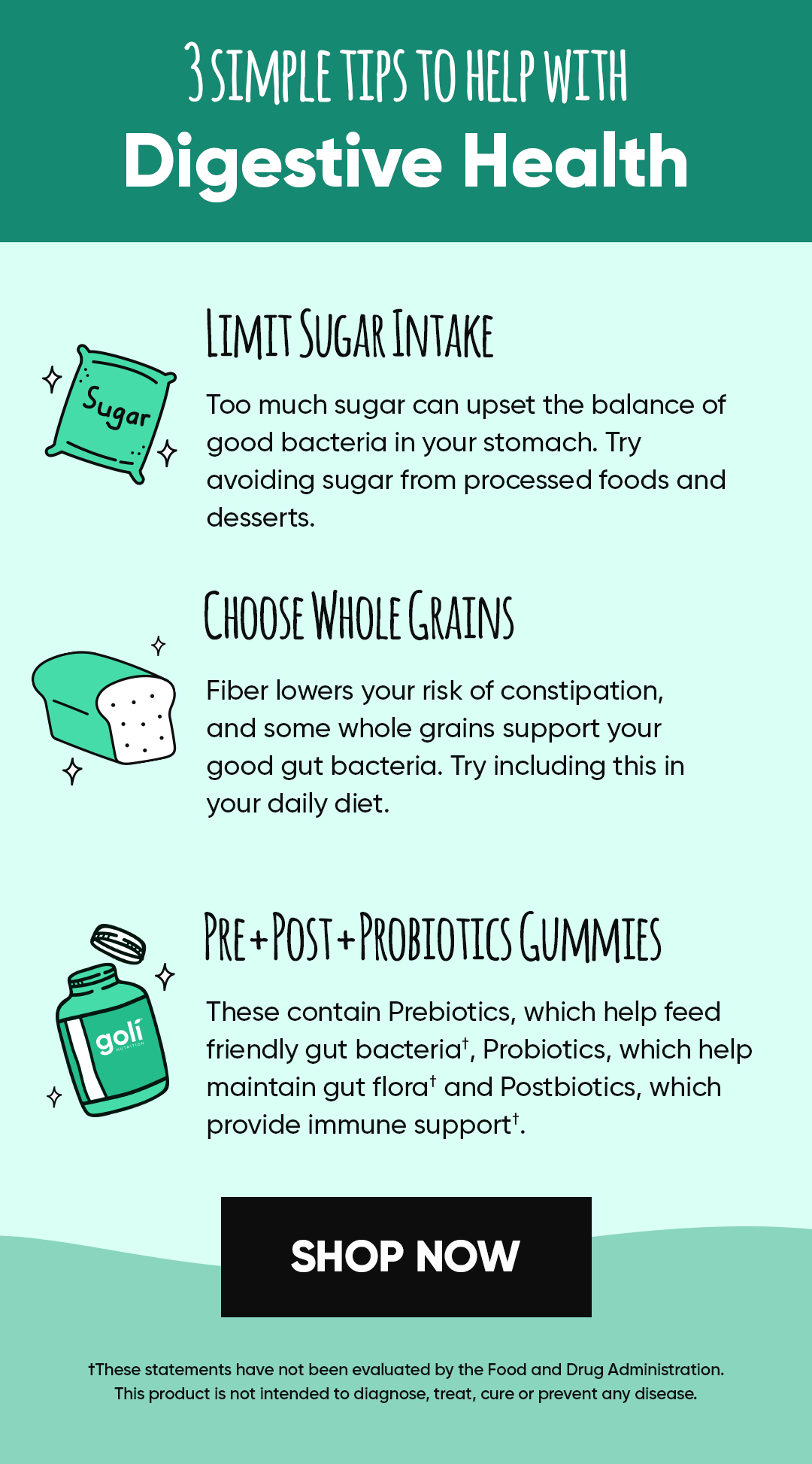 This week's focus Digestive Health Goli Nutrition