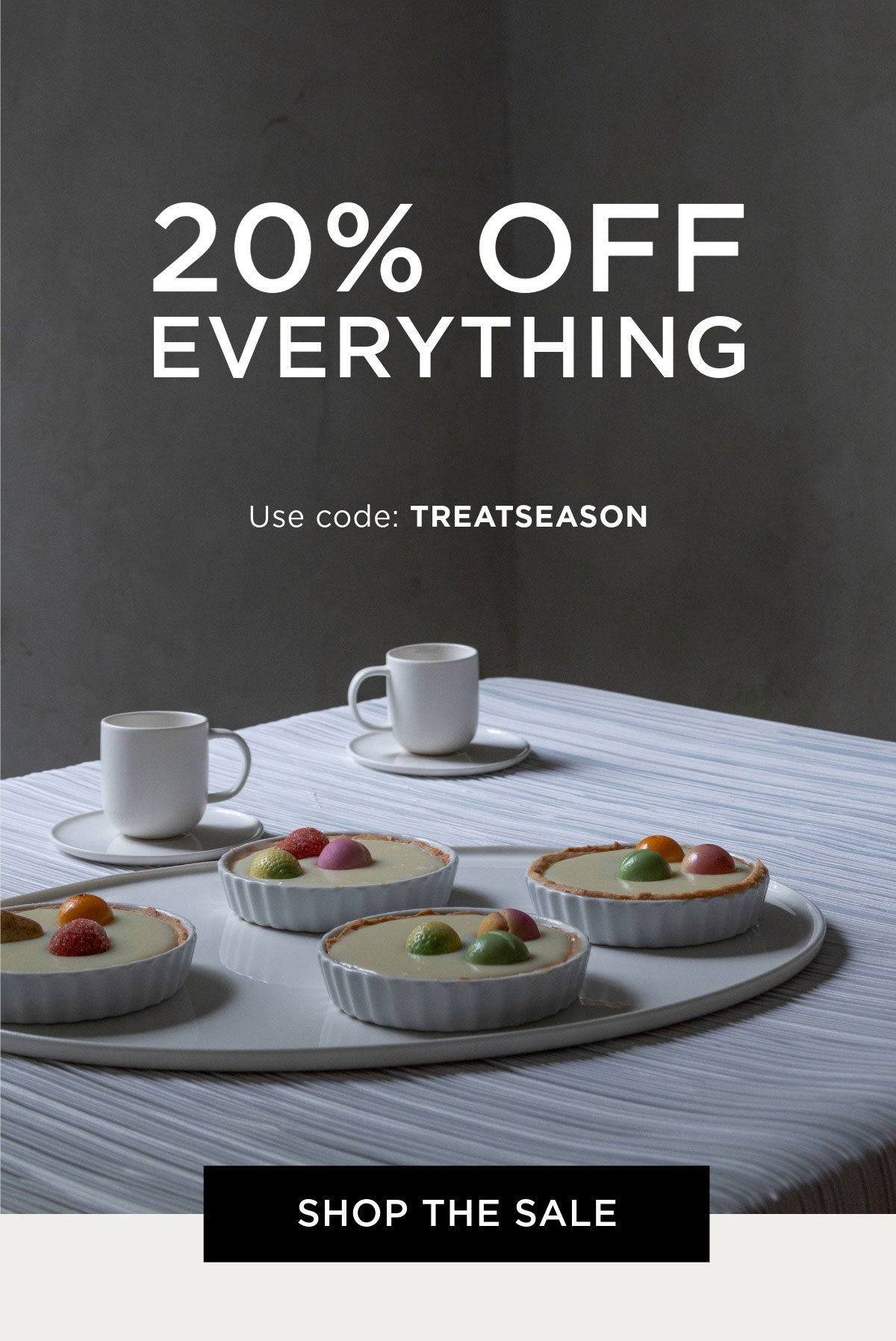 Shop 20% off sitewide