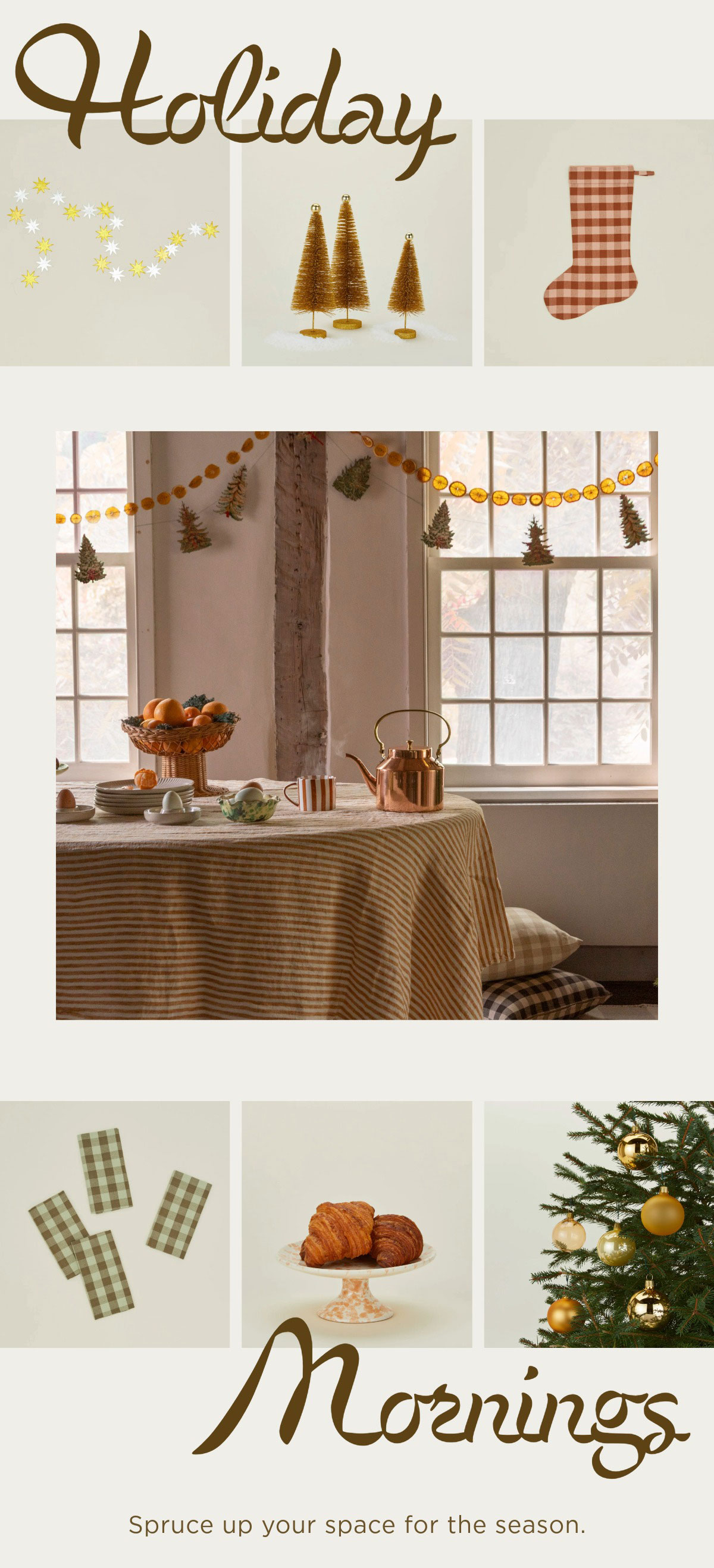 Shop Holiday Mornings