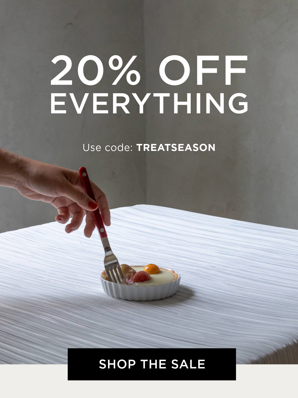 Shop 20% off sitewide