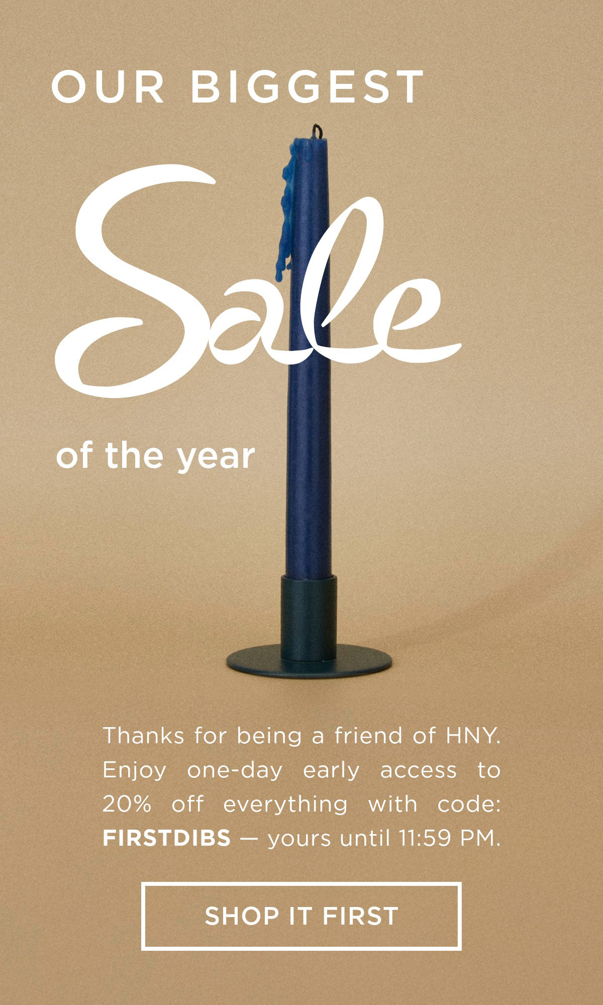 Shop 20% off sitewide