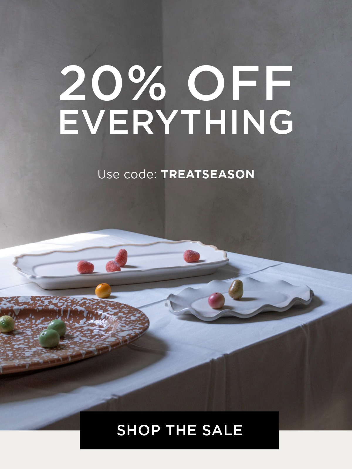 Shop 20% off sitewide