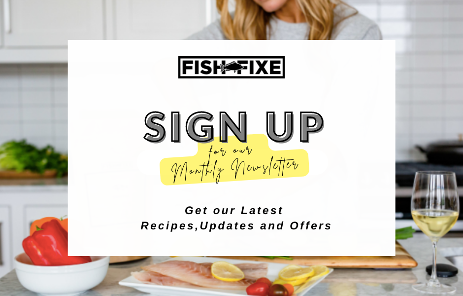 FIXE YOUR OWN Seafood Delivery Box filled with frozen premium seafood