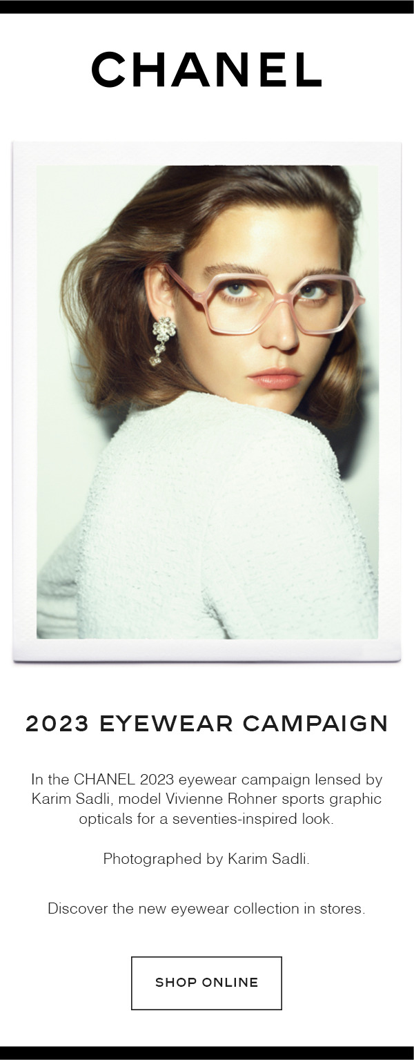 Seventies Inspiration — CHANEL 2023 Eyewear Campaign Pretavoir
