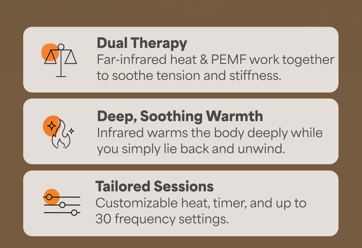 Dual Therapy | Deep, Soothing Warmth | Tailored Sessions