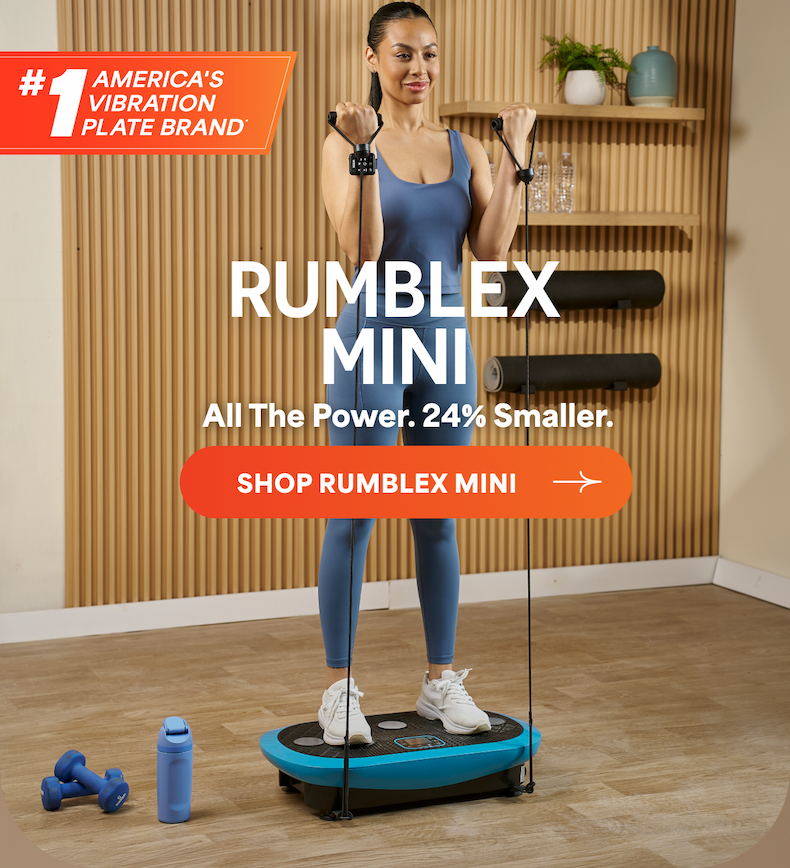Rumblex Mini | All the Power. 24% Smaller. | Shop Rumblex Mini