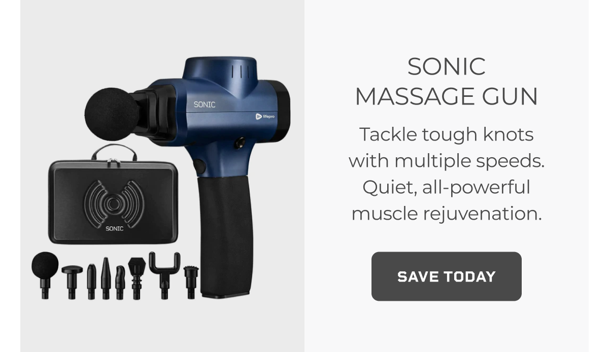 Sonic Handheld Percussion Massage Gun