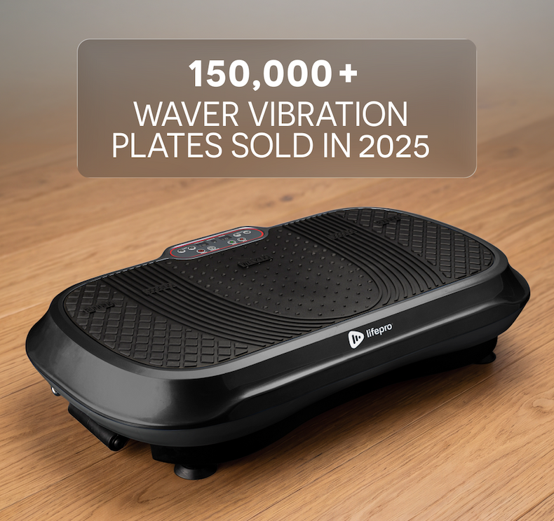 150,000+ Waver Vibration Plates Sold in 2025