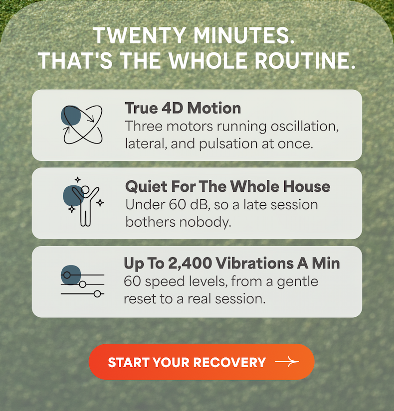 Twenty Minutes. That's the Whole Routine. | Start Your Recovery