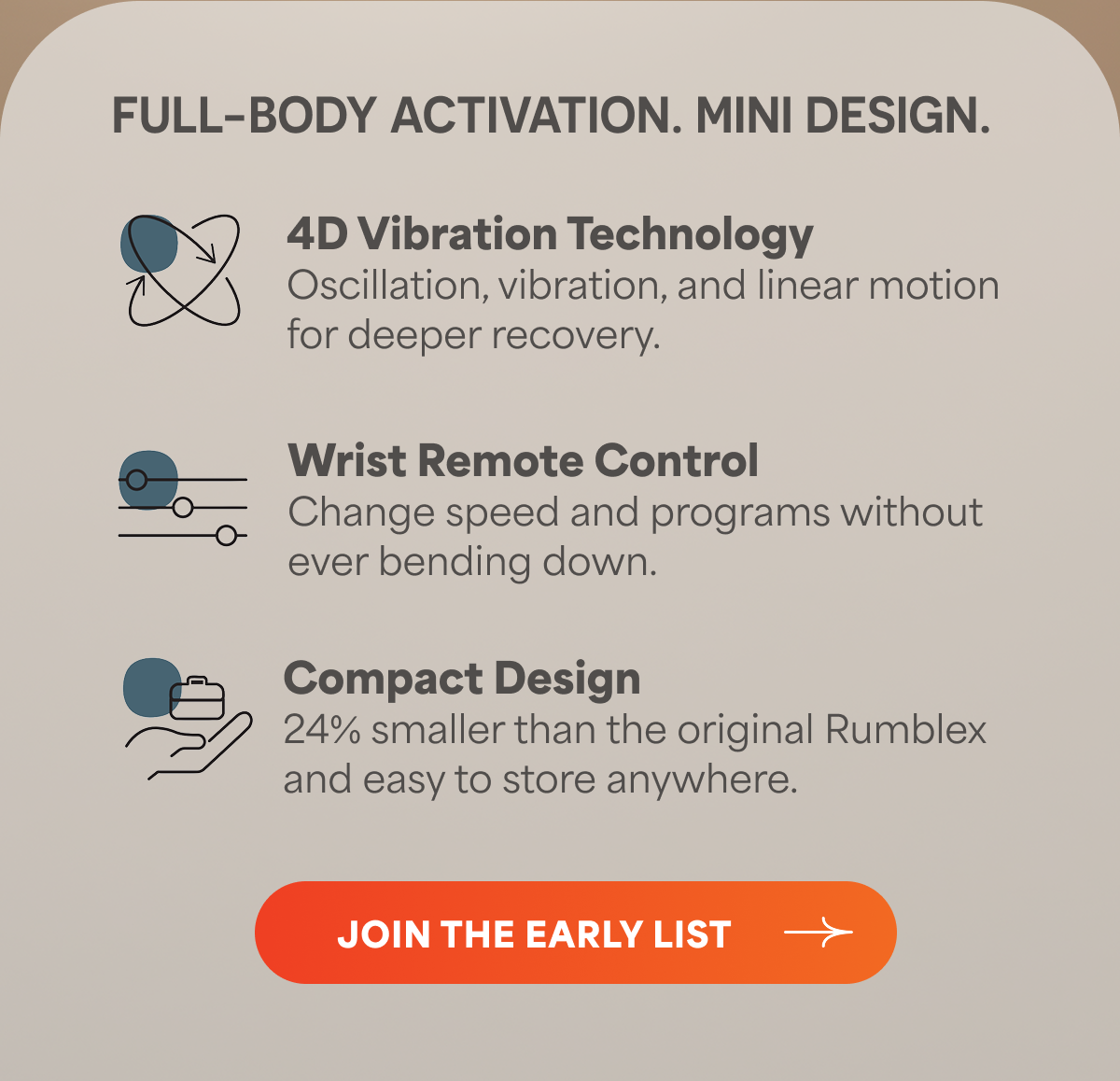 Join the Early List