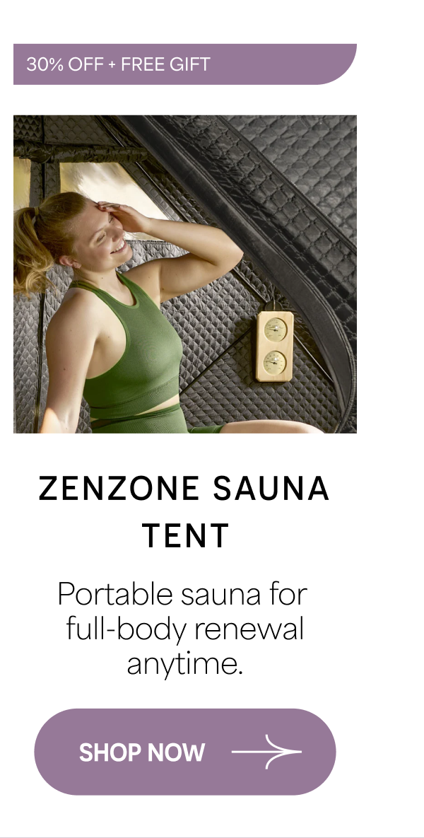 ZENZONE SAUNA TENT Portable sauna for full-body renewal anytime.