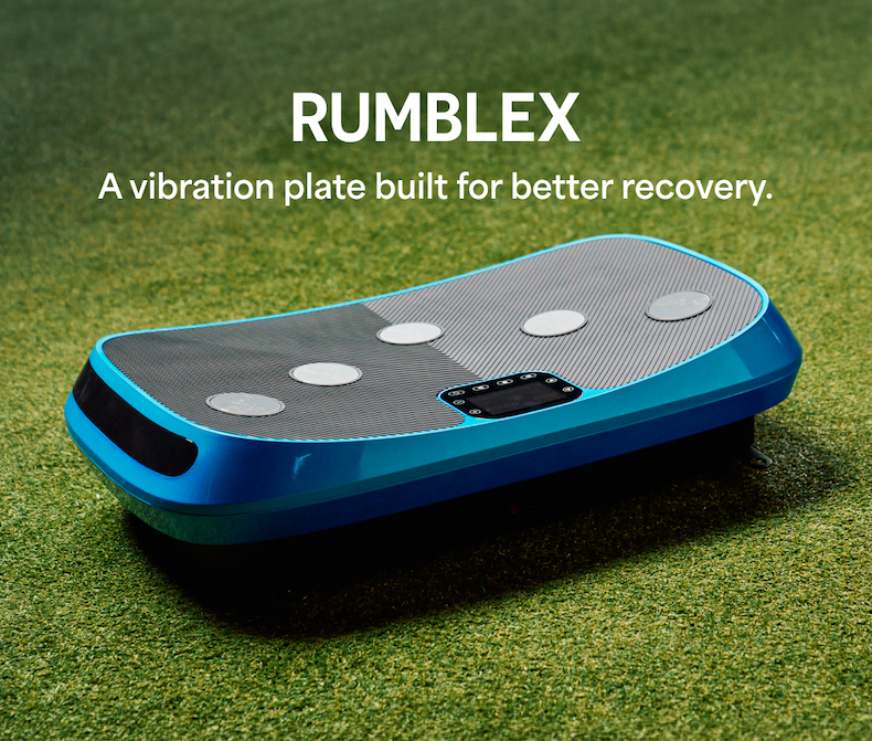 Rumblex | A vibration plate built for better recovery.