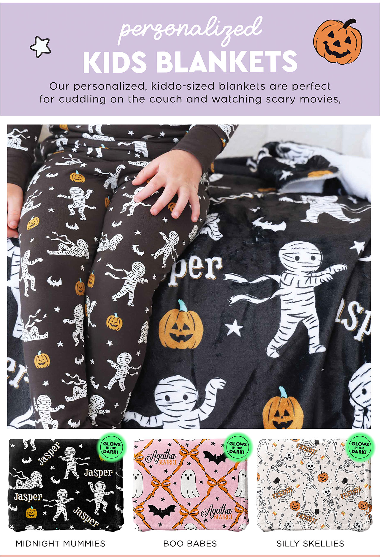 personalized kids blankets