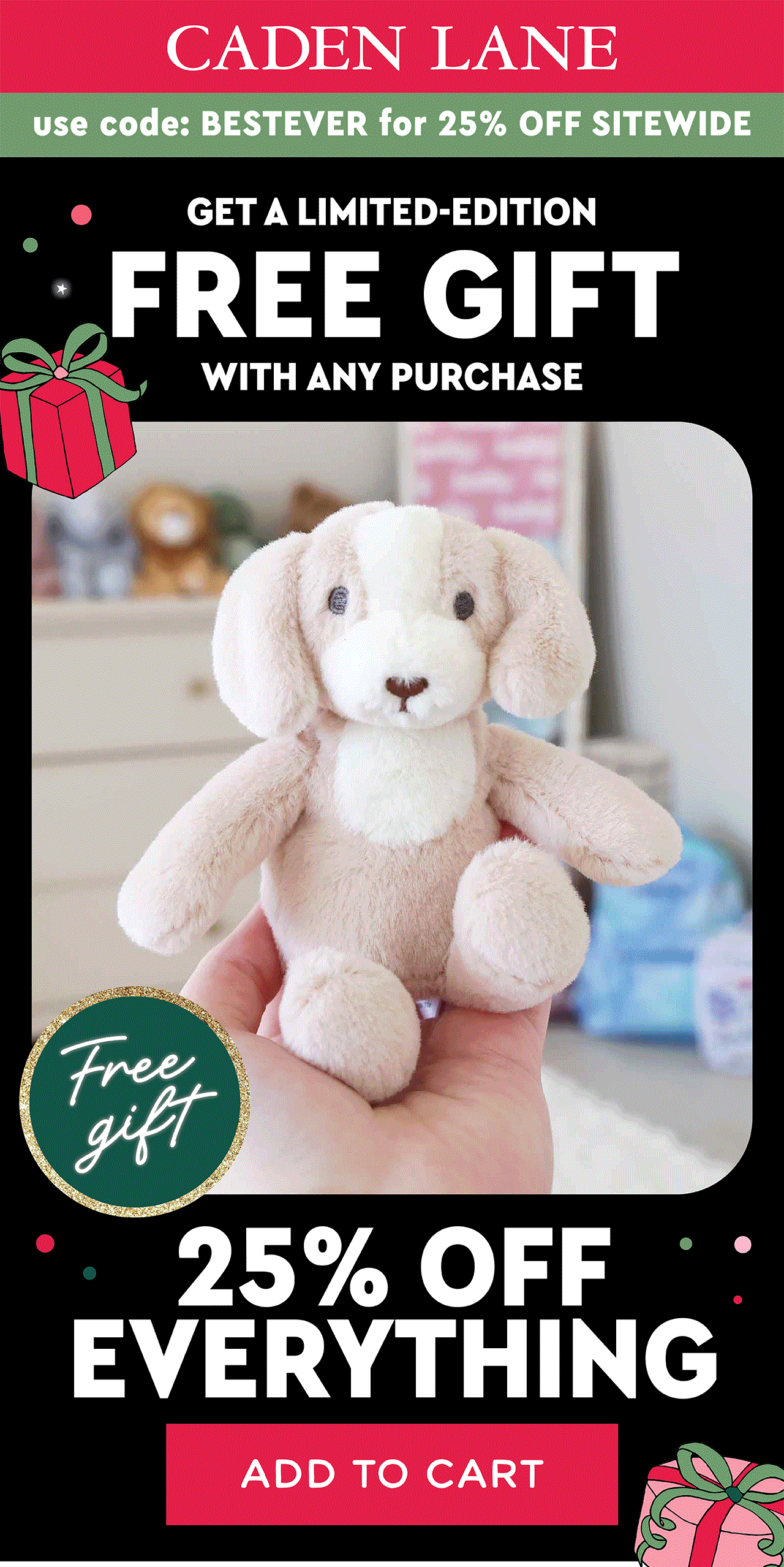 free gift with purchase!