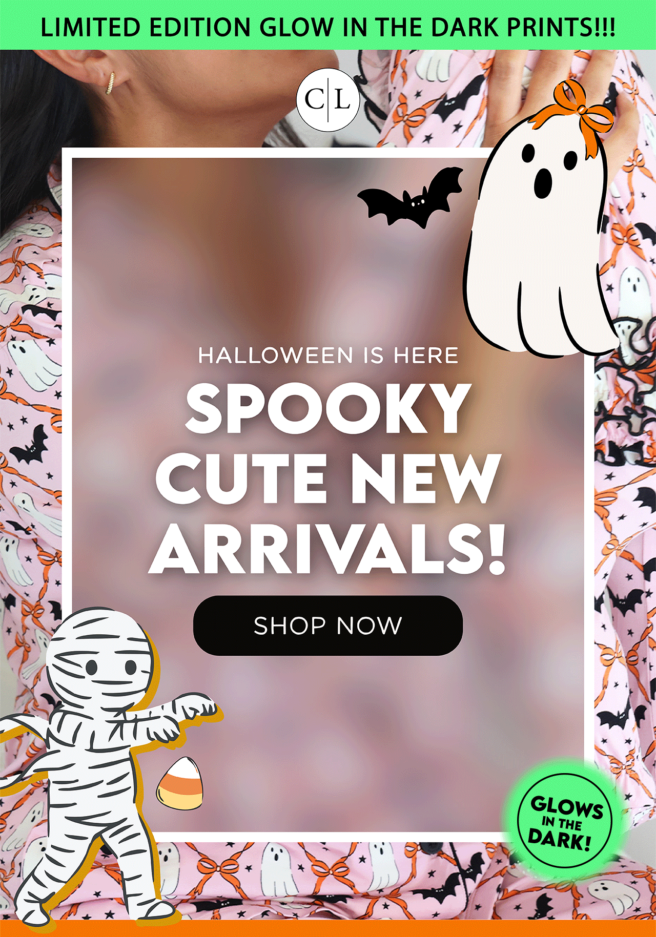 LIMITED EDITION GLOW IN THE DARK PRINTS!!! | HALLOWEEN IS HERE | SPOOKY CUTE NEW ARRIVALS! | SHOP NOW | GLOWS IN THE DARK!!!