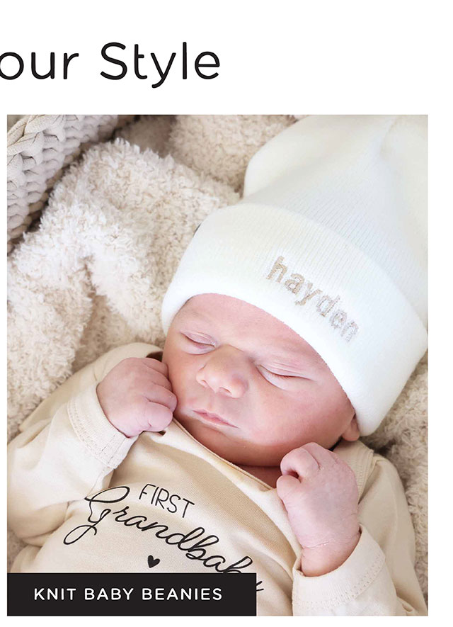 Knit Baby Beanies