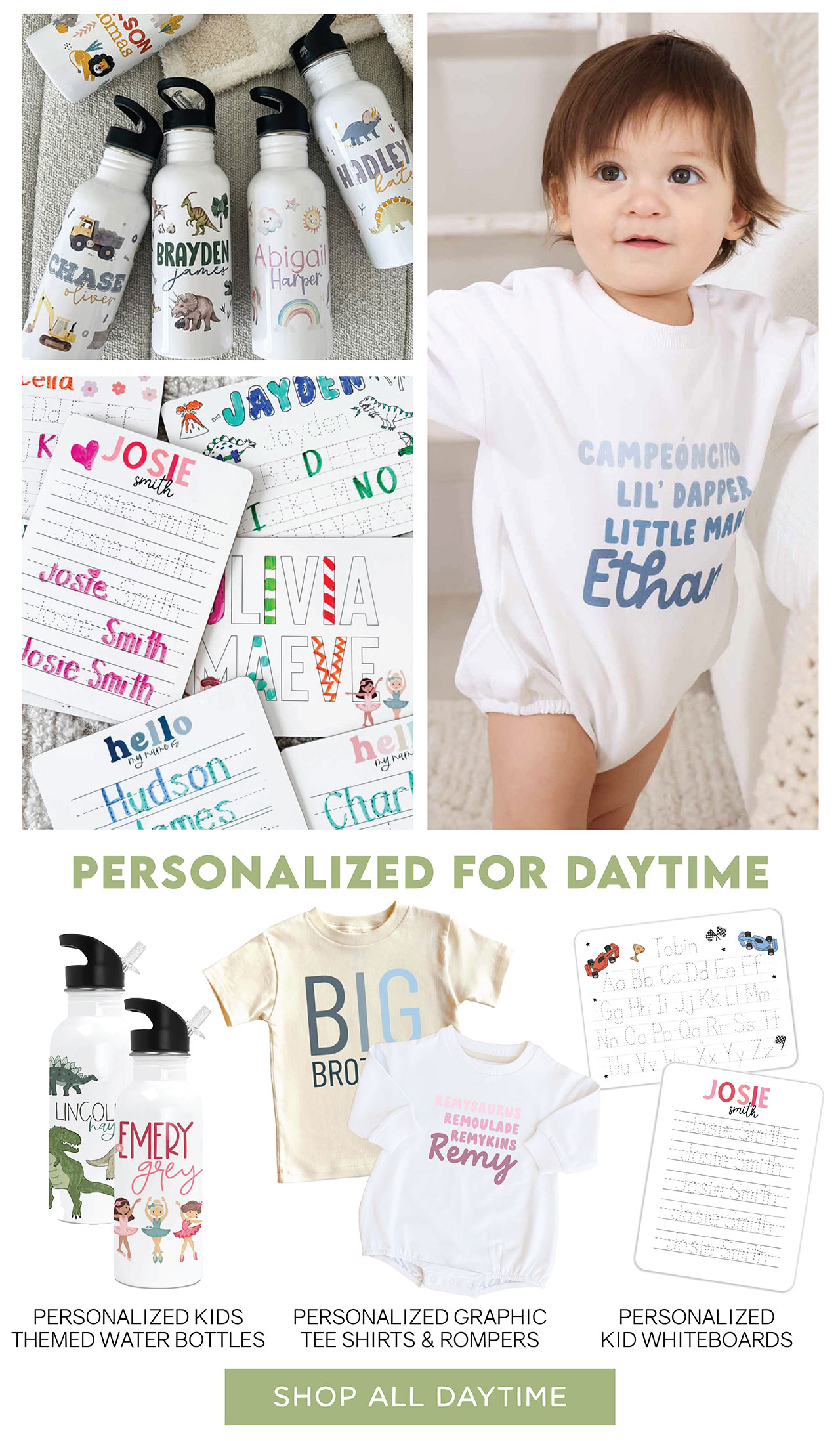 personalized for daytime