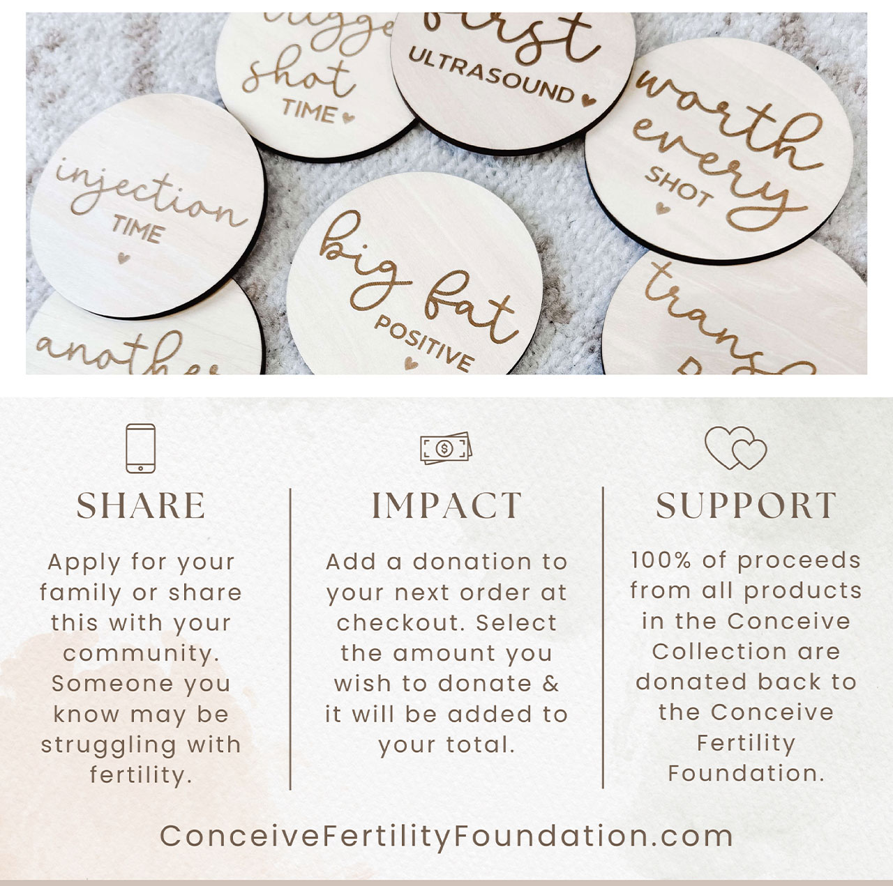 SHARE | IMPACT | SUPPORT