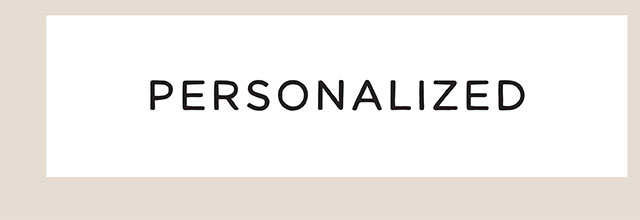 PERSONALIZED