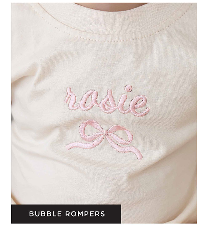 Bubble Rompers 