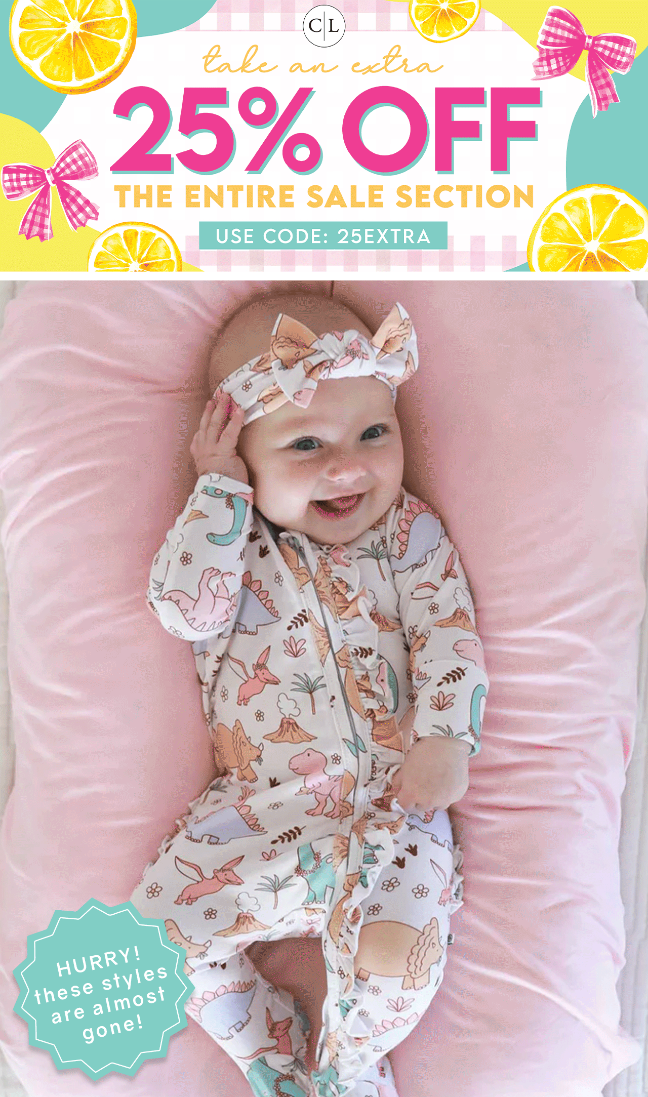 take an extra 25% OFF the entire sale section! | USE CODE: 25EXTRA | HURRY! these styles are almost gone!