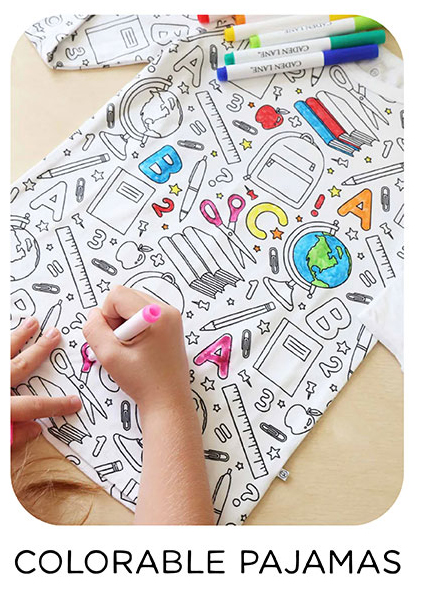 COLORABLE PAJAMAS