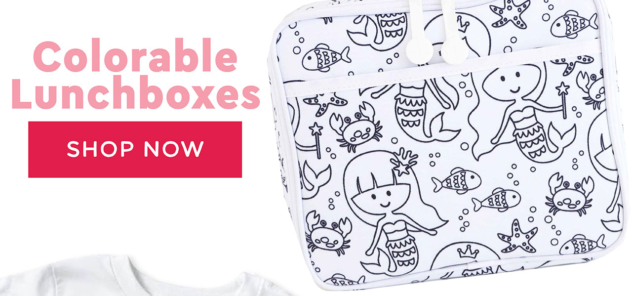 COLORABLE LUNCHBOXES
