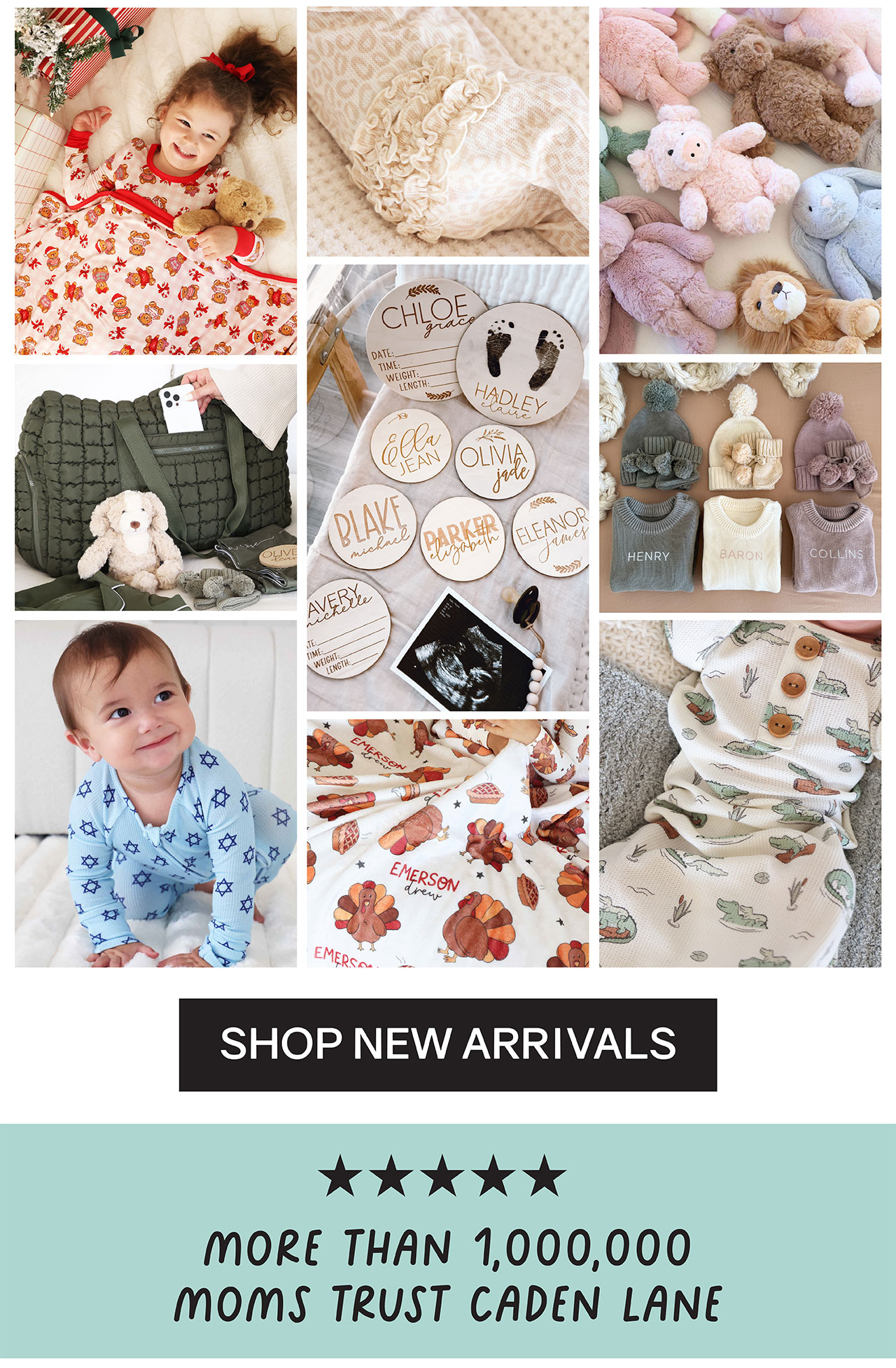 MORE THAN 1,000,000 MOMS TRUST CADEN LANE