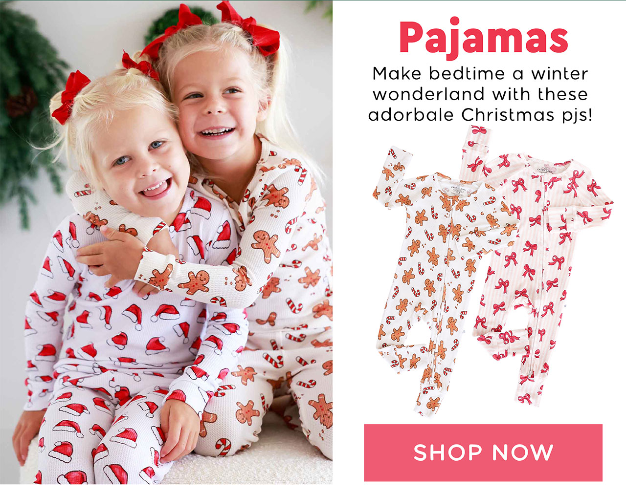 Pajamas | Make bedtime a winter wonderland with these adorable Christmas pjs!