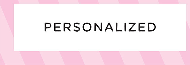 PERSONALIZED