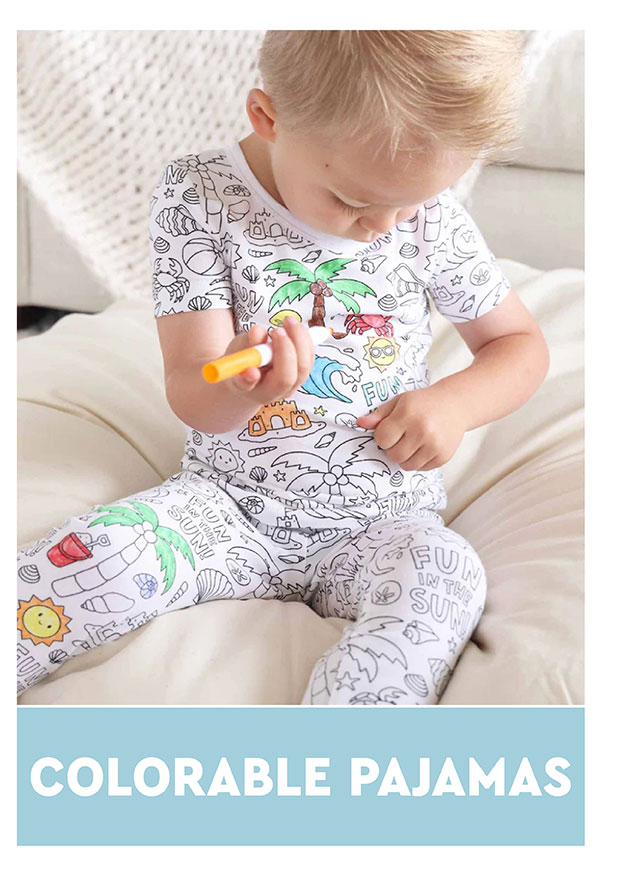 COLORABLE PAJAMAS