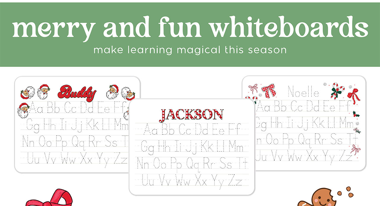 MERRY AND FUN WHITEBOARDS