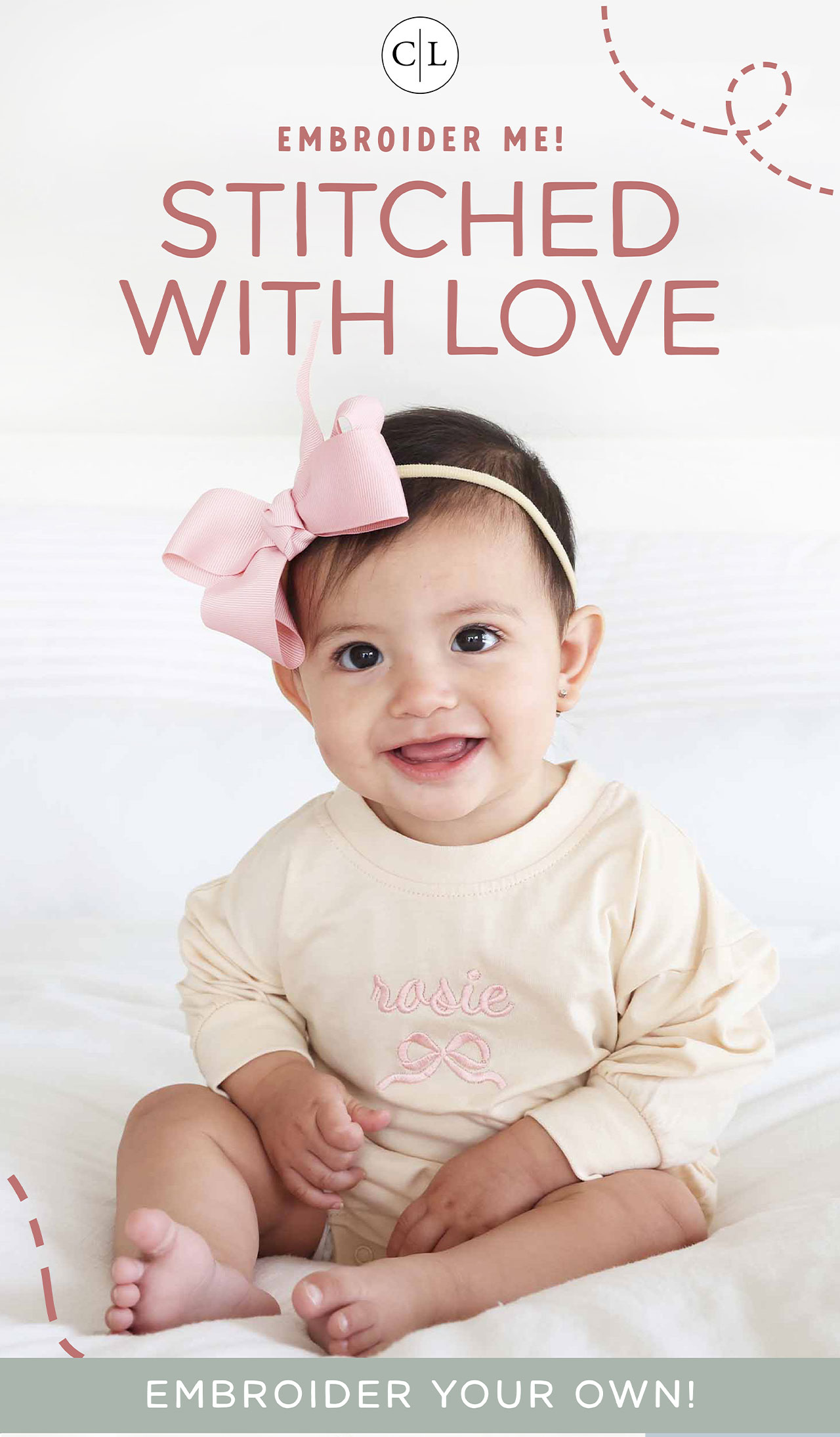 EMBROIDER ME! STITCHED WITH LOVE | EMBROIDER YOUR OWN!