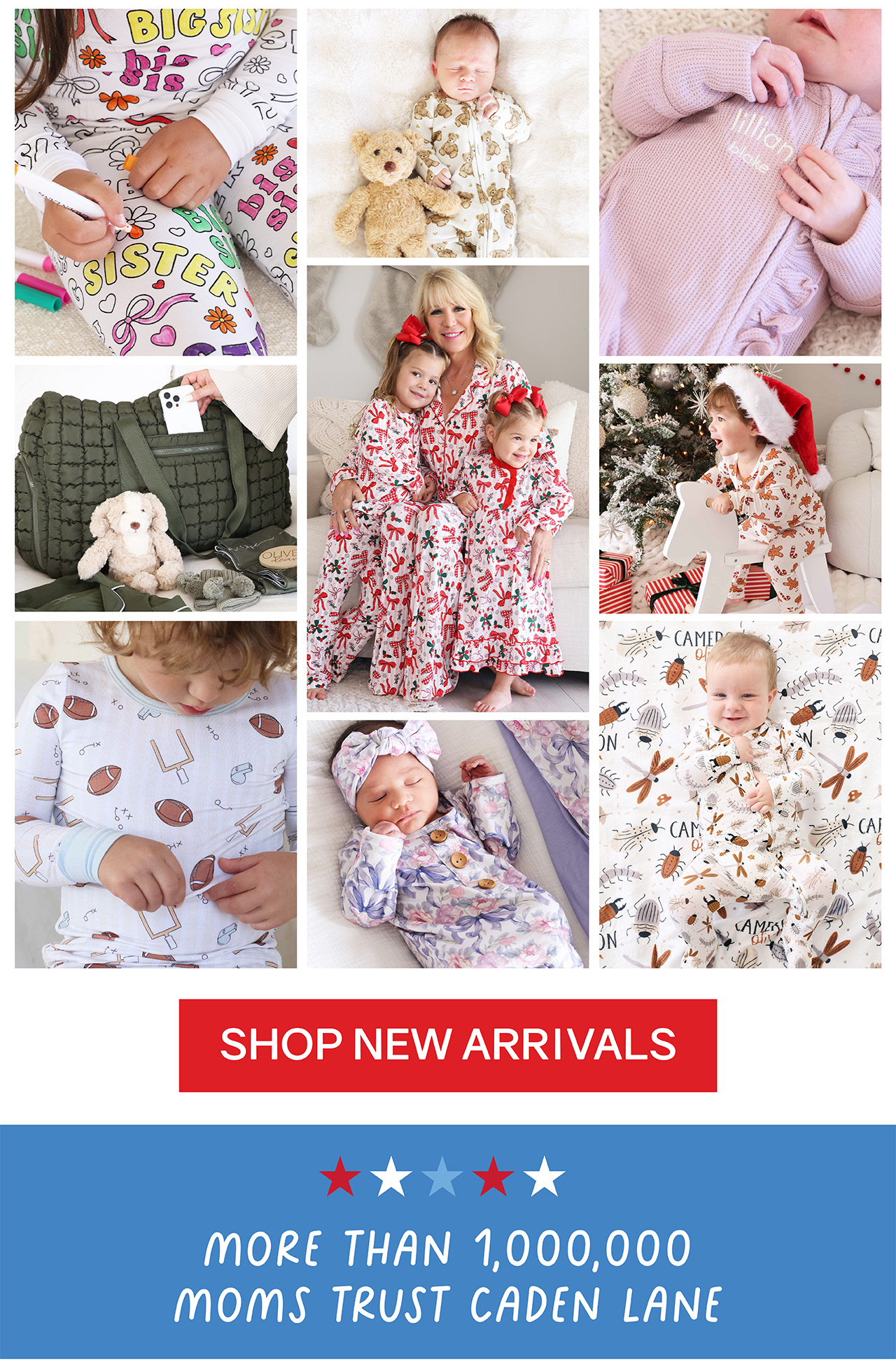 SHOP NEW ARRIVALS | MORE THAN 1,000,000 MOMS TRUST CADEN LANE